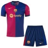 Maillot de Supporter FC Barcelone Domicile 2024-25 Pour Enfant